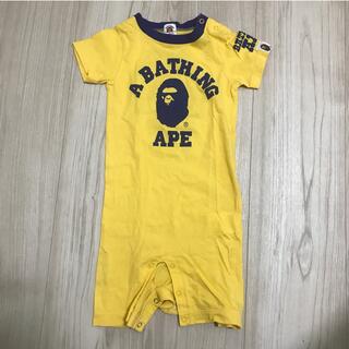 アベイシングエイプ(A BATHING APE)の【値下げしました】A BATHING APE ロンパース(ロンパース)