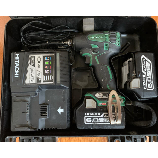 日立静音インパクトドライバー18V - 工具/メンテナンス