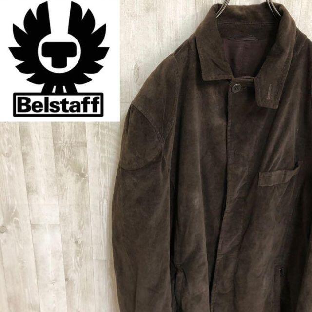 BELSTAFF(ベルスタッフ)のベルスタッフ フェイクスエードジャケット　フルジップ　コットン　スナップボタン メンズのジャケット/アウター(その他)の商品写真