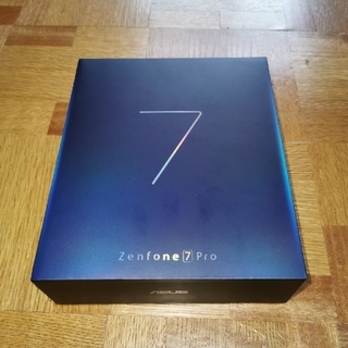 ゼンフォン(ZenFone)のzenfone 7 pro 国内版 ホワイト ZS671KS-WH256S8 (スマートフォン本体)