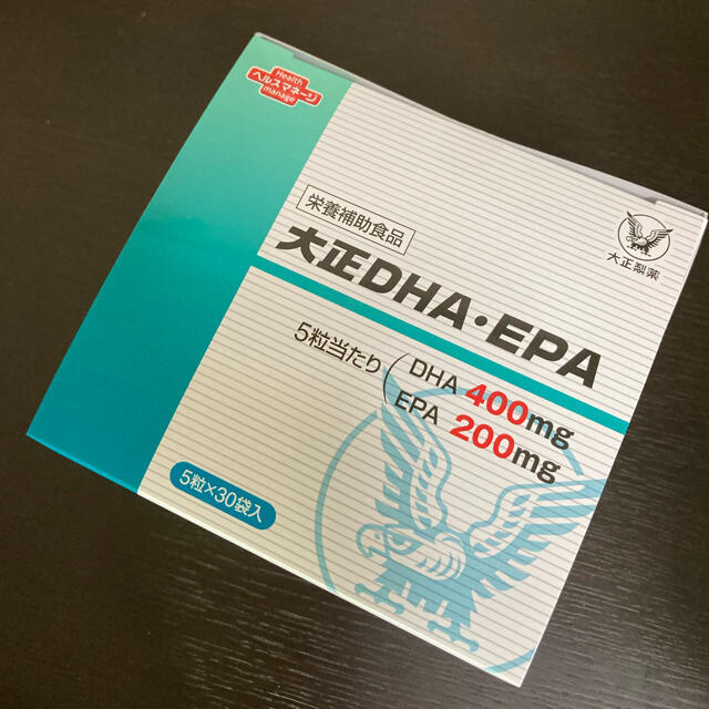 大正製薬(タイショウセイヤク)の大正製薬　DHA EPA 5粒×30袋入　1箱 食品/飲料/酒の健康食品(その他)の商品写真