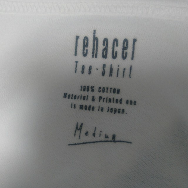 rehacer(レアセル)のrehacer  Star Rain(スターレイン)T-シャツ メンズのトップス(Tシャツ/カットソー(半袖/袖なし))の商品写真