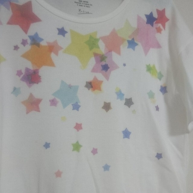 rehacer(レアセル)のrehacer  Star Rain(スターレイン)T-シャツ メンズのトップス(Tシャツ/カットソー(半袖/袖なし))の商品写真