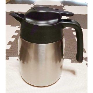 サーモス(THERMOS)の【未使用＆取説有】THERMOS（サーモス）ステンレスポット 1L 茶　保冷(電気ポット)