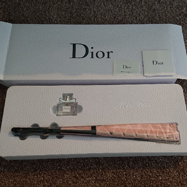 Christian Dior アメニティ 扇子 香水 ミスディオール