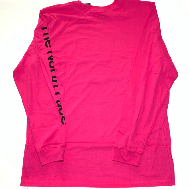 THE NORTH FACE(ザノースフェイス)の【新品】THE NORTH FACE Tシャツ ピンク ロゴ入り メンズのトップス(Tシャツ/カットソー(七分/長袖))の商品写真