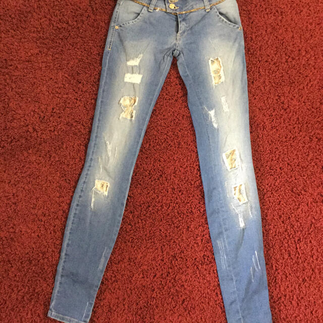 MET - MET ビジュー ダメージデニムの通販 by オリーブ's shop|メット