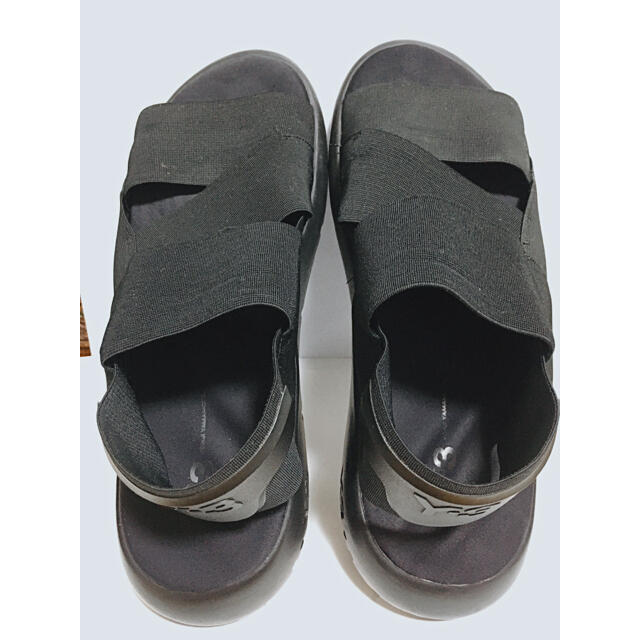 Y-3 ワイスリー QASA SANDAL サンダル 黒 US10 28cm