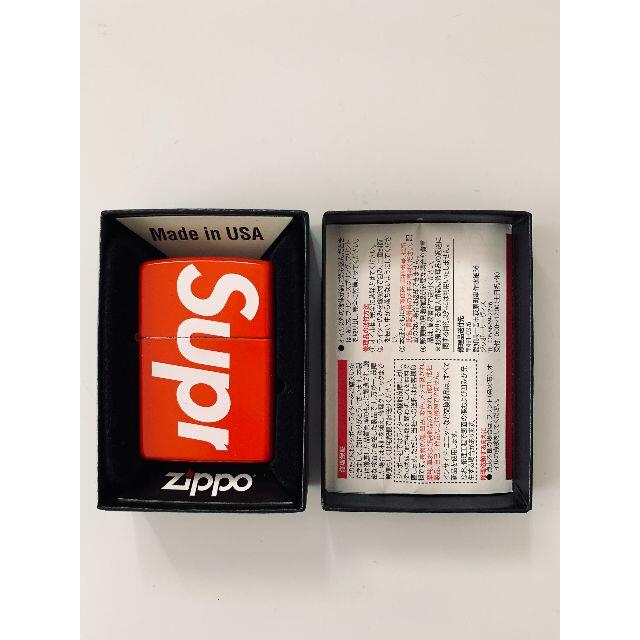 Supreme Logo ZippoSUPREME色