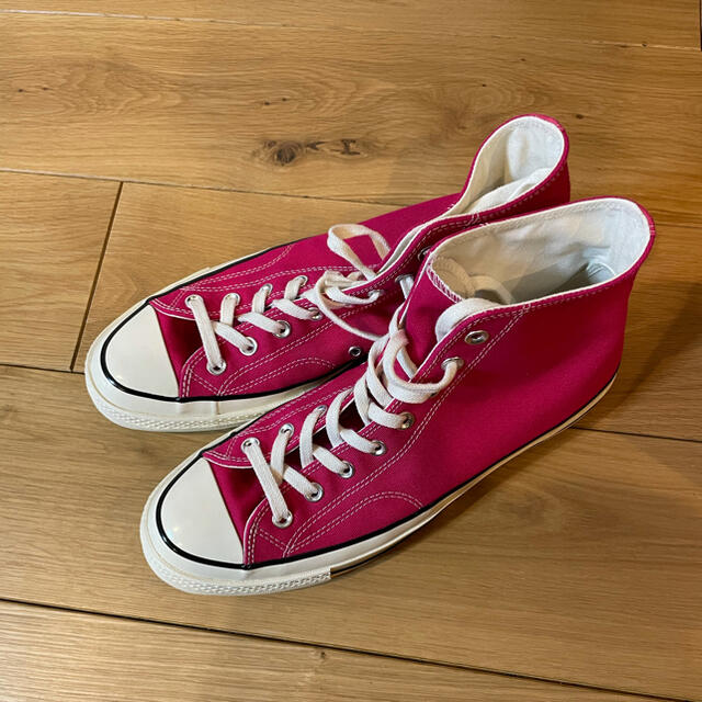 CONVERSE(コンバース)のCONVERSE CHUCK 70 HI PINK UK10 ct70 メンズの靴/シューズ(スニーカー)の商品写真