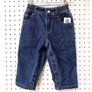 ベビーギャップ(babyGAP)の【新品タグ付】baby GAP 80cm デニムパンツ(パンツ)