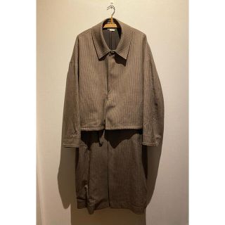 サンシー(SUNSEA)のYOKE 19AW 3WAY BAL COLLAR SHARE COAT M(ステンカラーコート)