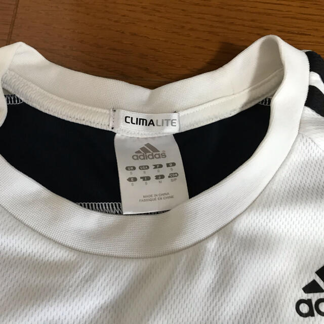 adidas(アディダス)のアディダスTシャツM白 メンズのトップス(Tシャツ/カットソー(半袖/袖なし))の商品写真