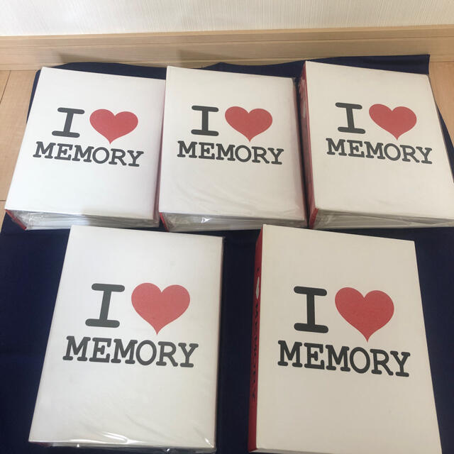 アルバム　写真入れ　I♡memory キッズ/ベビー/マタニティのメモリアル/セレモニー用品(アルバム)の商品写真