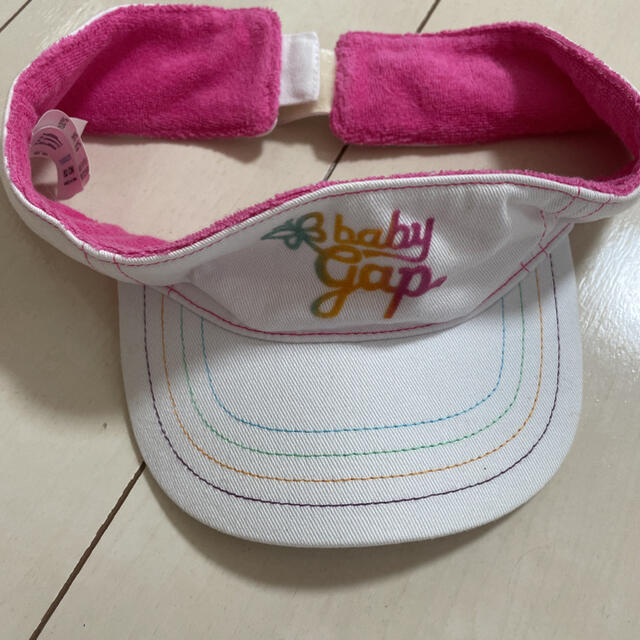 babyGAP(ベビーギャップ)のGAP ♡ サンバイザー ♡ タオル地 キッズ/ベビー/マタニティのこども用ファッション小物(帽子)の商品写真