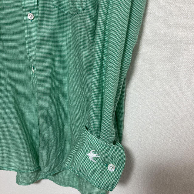 セラリトリート　春色シャツ　グリーン レディースのトップス(シャツ/ブラウス(長袖/七分))の商品写真