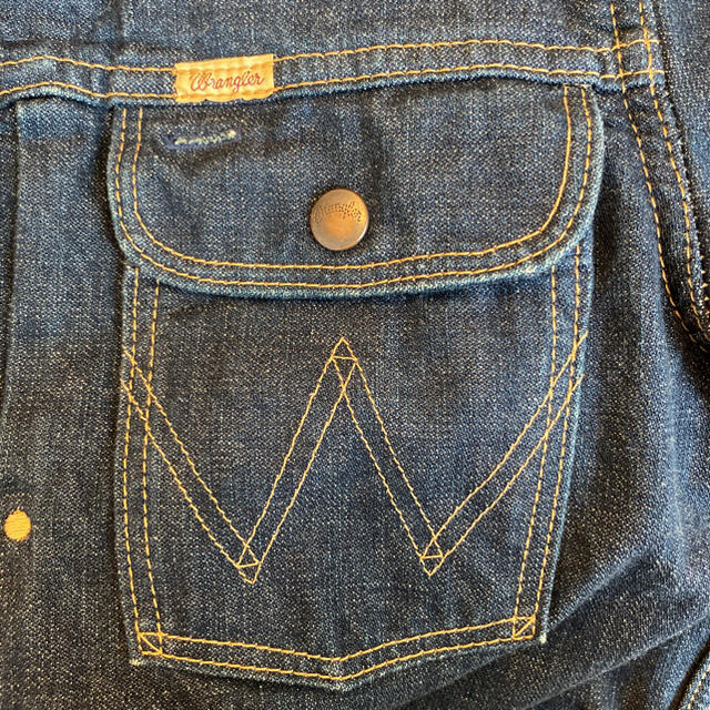 Wrangler(ラングラー)のwrangler × BEAMS　コラボデニムジャケット Gジャン メンズのジャケット/アウター(Gジャン/デニムジャケット)の商品写真