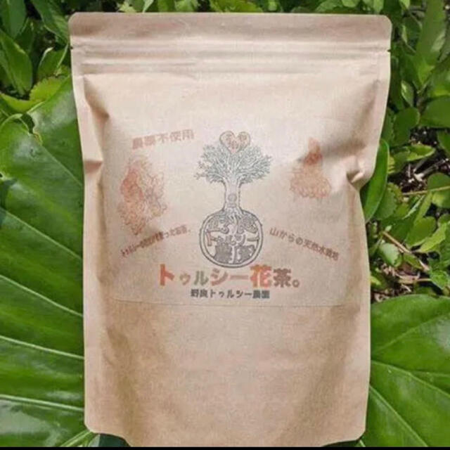 トゥルシー  花茶   （ホーリーバジル）    60ｇ   １５０杯用 食品/飲料/酒の健康食品(健康茶)の商品写真