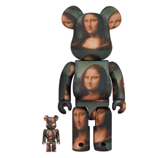 BE@RBRICK LEONARD DE VINCI Mona Lisa