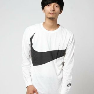 ナイキ(NIKE)のNIKE ビッグスウォッシュ L/S Mサイズ ナイキ(Tシャツ/カットソー(七分/長袖))