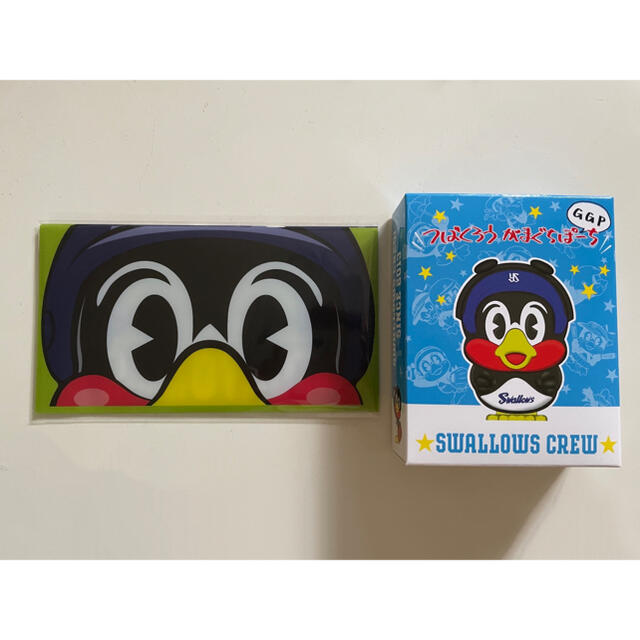 つば九郎がま口1点、マスクケース2点計3点セット