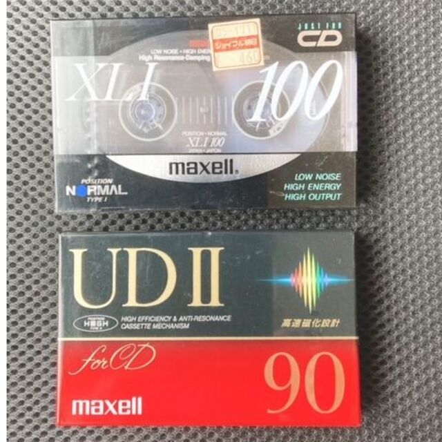 maxell(マクセル)の【新品】maxell カセットテープ 90分　100分　 エンタメ/ホビーのエンタメ その他(その他)の商品写真