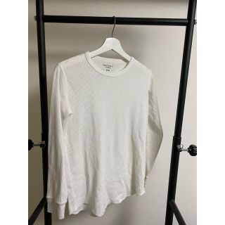 BROWNY ワッフルカットソー　Sサイズ　ホワイト(Tシャツ/カットソー(七分/長袖))