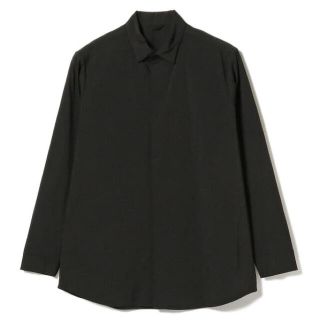 コモリ(COMOLI)のTEATORA keyboard shirt キーボードシャツ　ブラック(シャツ)