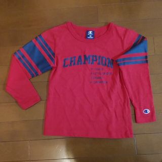 チャンピオン(Champion)の値下げ!!　チャンピオン　長袖Tシャツ 　130㎝(Tシャツ/カットソー)