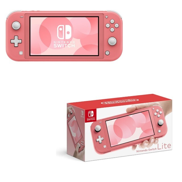 新品未開封 Nintendo Switch Lite コーラル ピンク 本体