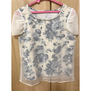 ミッシュマッシュ(MISCH MASCH)のミッシュマッシュ☆花柄☆トップス(シャツ/ブラウス(半袖/袖なし))