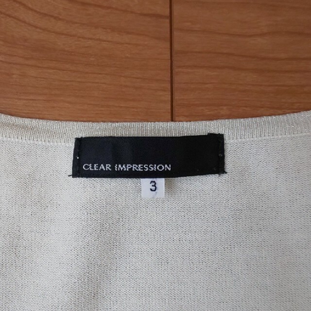 CLEAR IMPRESSION(クリアインプレッション)の【クリアインプレッション】サマーニット レディースのトップス(ニット/セーター)の商品写真