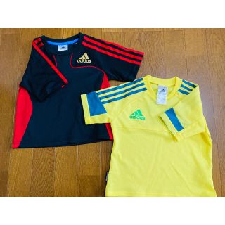 アディダス(adidas)のadidas Tシャツ 2枚セット 110cm(Tシャツ/カットソー)