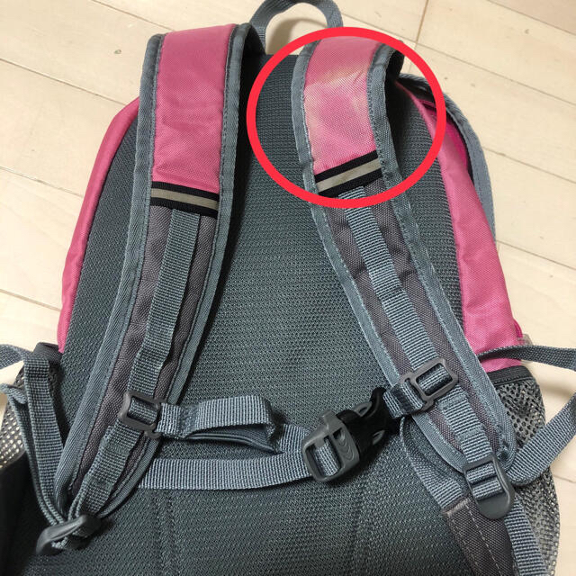 Coleman(コールマン)のColeman コールマン キッズ リュック 10L ピンク 中古 キッズ/ベビー/マタニティのこども用バッグ(リュックサック)の商品写真