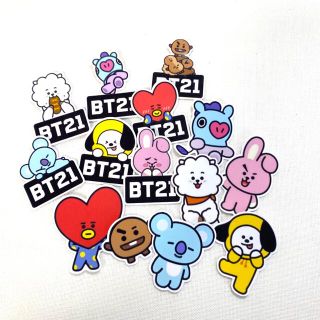 ボウダンショウネンダン(防弾少年団(BTS))のbt21 フレークシール　ラスト1(シール)