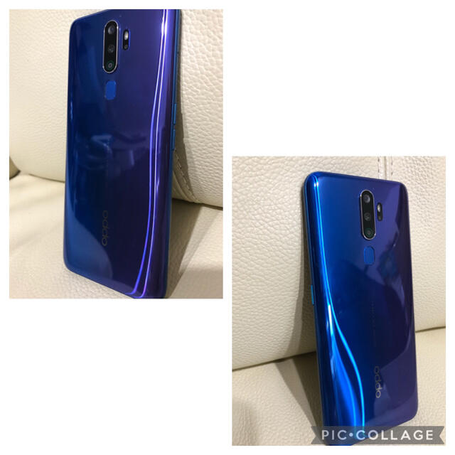 OPPO A5 2020 スマートフォン 本体  Blue 美品 おまけ多数