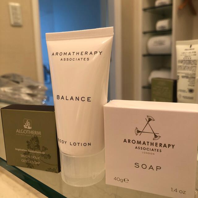 AROMATHERAPY ASSOCIATES(アロマセラピーアソシエイツ)のAromatherapy Associatesボディローション石鹸2個620円 コスメ/美容のボディケア(ボディローション/ミルク)の商品写真