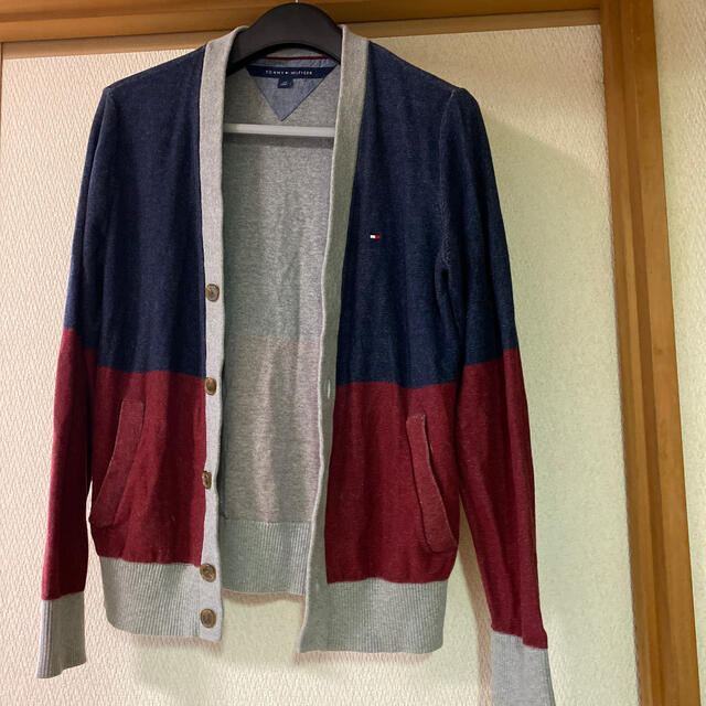 TOMMY HILFIGER(トミーヒルフィガー)の【最終値引き】Tommy hilfiger トミーフィルフィガー カーディガン メンズのトップス(カーディガン)の商品写真