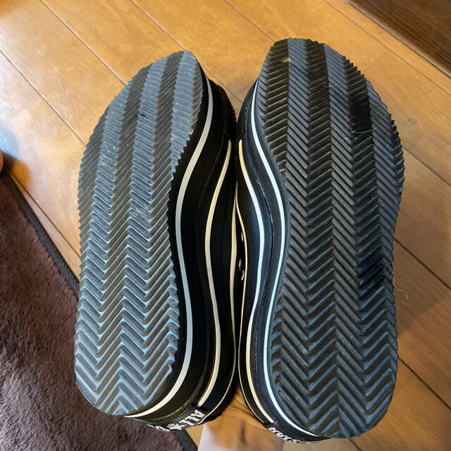 CONVERSEコンバースオールスター黒厚底スニーカー23.5cm試着のみ美品 6