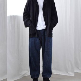 コモリ(COMOLI)のcomoli デニム5pパンツ　NAVY サイズ2(デニム/ジーンズ)