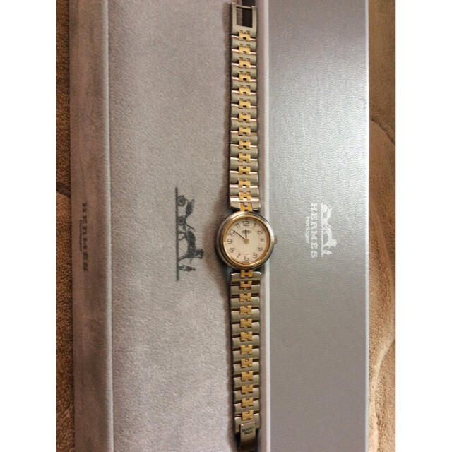 Hermes(エルメス)の純正ケース付き‼️良品‼️HERMES エルメス プロフィール レディース腕時計 レディースのファッション小物(腕時計)の商品写真