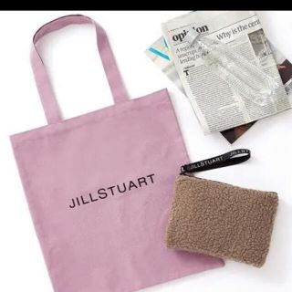 ジルスチュアート(JILLSTUART)の【レア★】ジルスチュアート　ボアポーチビッグトートバッグ(トートバッグ)