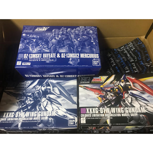 ガンプラ HG ウイング　ガンダム　セット