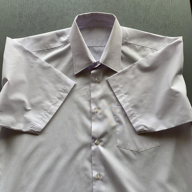 AEON(イオン)の学生服　ワイシャツ白　175 メンズのトップス(シャツ)の商品写真