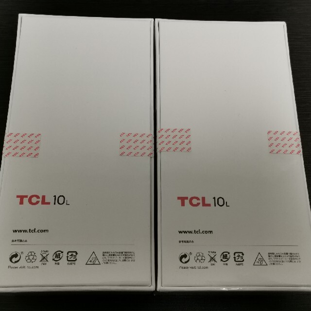 【2台セット】TCL 10 Lite Mriana Blue【未使用新品】