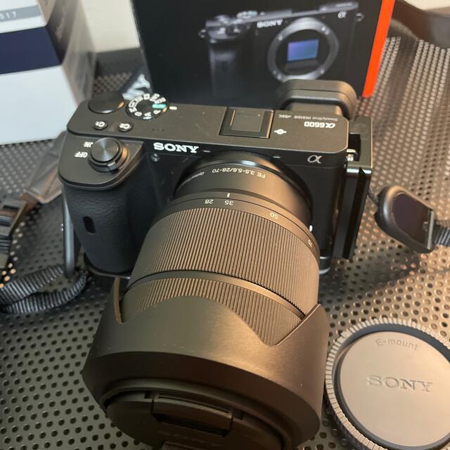 ソニー a6600 本体 + シグマ 16mm f1.4 DC DN レンズ