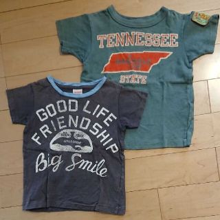 デニムダンガリー(DENIM DUNGAREE)のデニム&ダンガリー Tシャツ 110㎝２枚セット(Tシャツ/カットソー)