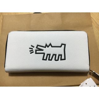 コーチ(COACH)のCOACH コーチ 長財布 メンズ　キース・ヘリングコラボ ペブルド レザー(長財布)