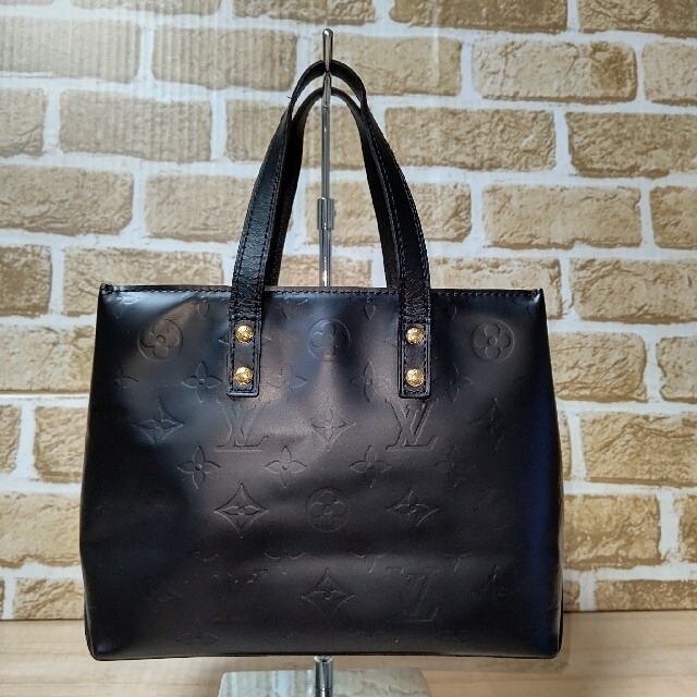 LV ルイヴィトン ヴェルニ リードPM ハンドバッグ 艶消し黒✕黄 paris