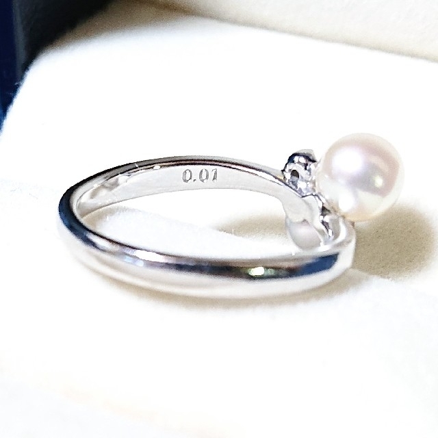 TASAKI(タサキ)のTASAKI❇️K18 パール ダイヤモンドリング  10.5号 レディースのアクセサリー(リング(指輪))の商品写真